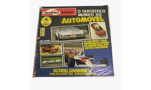 �lbum de Figurinhas Quatro Rodas O Fant�stico Mundo do Autom�vel